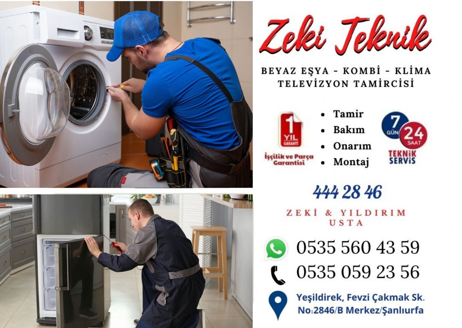 Karaköprü Beyaz Eşya Tamircisi